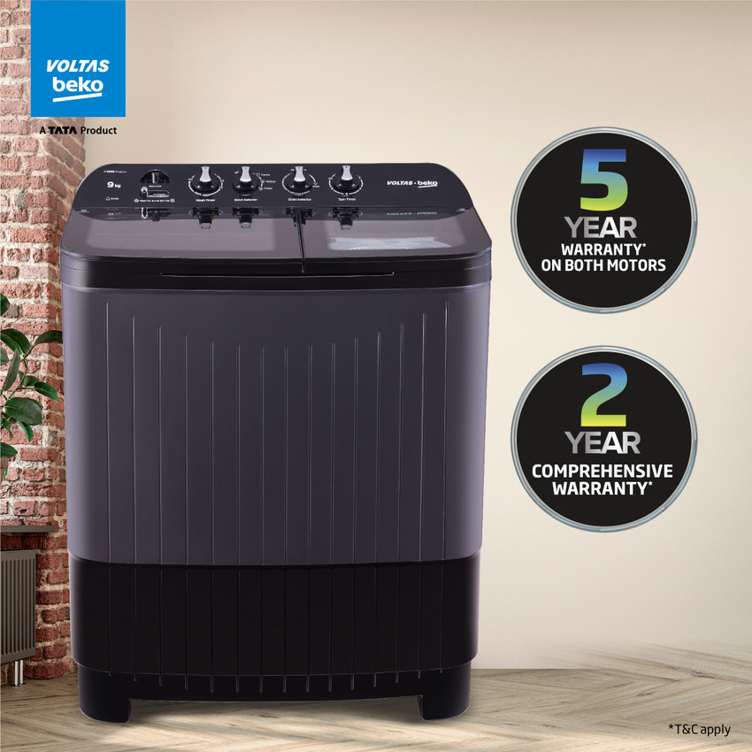 Voltas 9 kg on sale washing machine