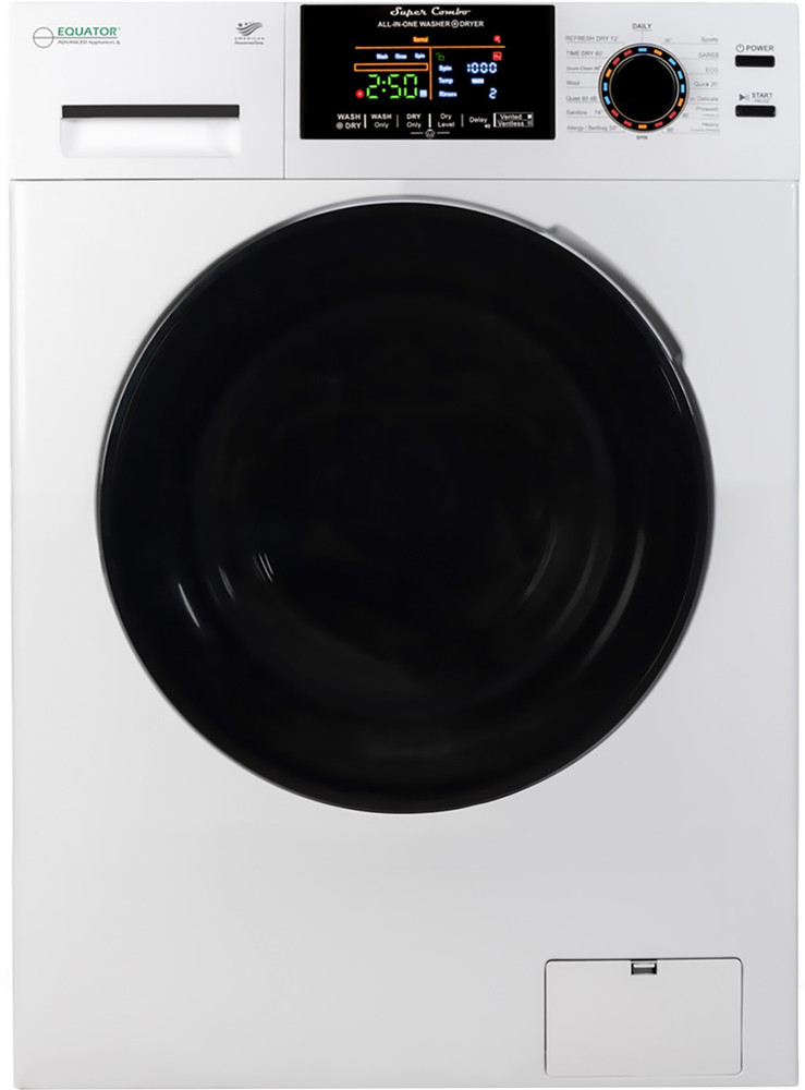 Washing machine with dryer under outlet 5000