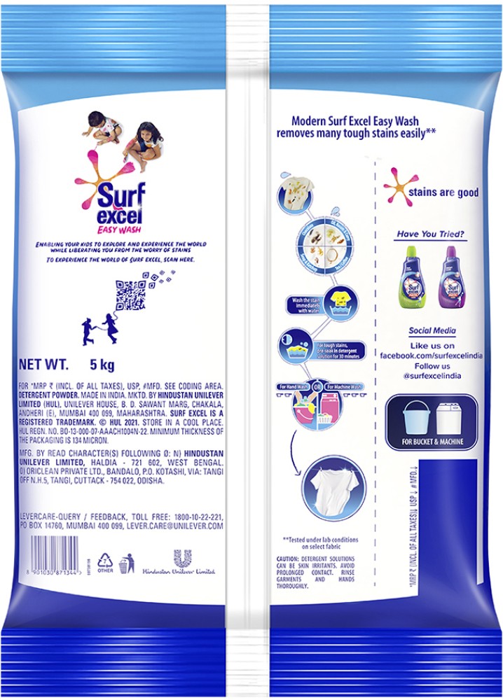 Whales Super surf Detergent Powder 5 ml Price in India - Buy Whales Super  surf Detergent Powder 5 ml online at