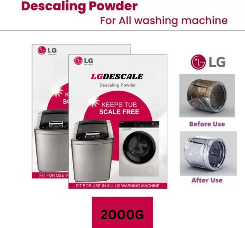 lG ScaLGo Descaling 500Gm Drum/Tub Cleaner Washing Machine Powder Detergent  Powder 500 g Price in India - Buy lG ScaLGo Descaling 500Gm Drum/Tub  Cleaner Washing Machine Powder Detergent Powder 500 g online