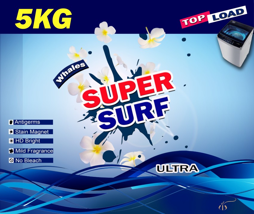 Whales Super surf Detergent Powder 5 ml Price in India - Buy Whales Super  surf Detergent Powder 5 ml online at