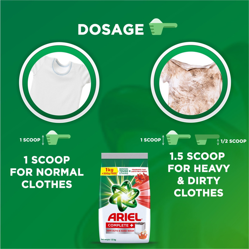 Ariel powder shop 1kg price