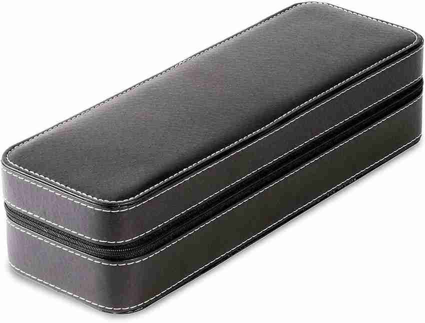 Foschini 6 Slot PU Leather Men Watch Box Display Case Organizer Watch Box Price in India Buy Foschini 6 Slot PU Leather Men Watch Box Display Case Organizer Watch Box online