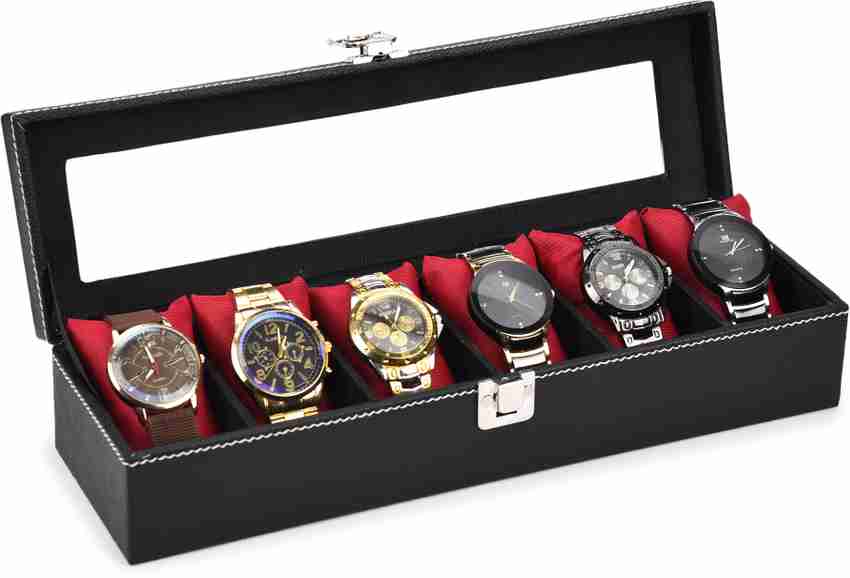 STORESHINE Men s and Women s Watch Box Holder Organizer Case in