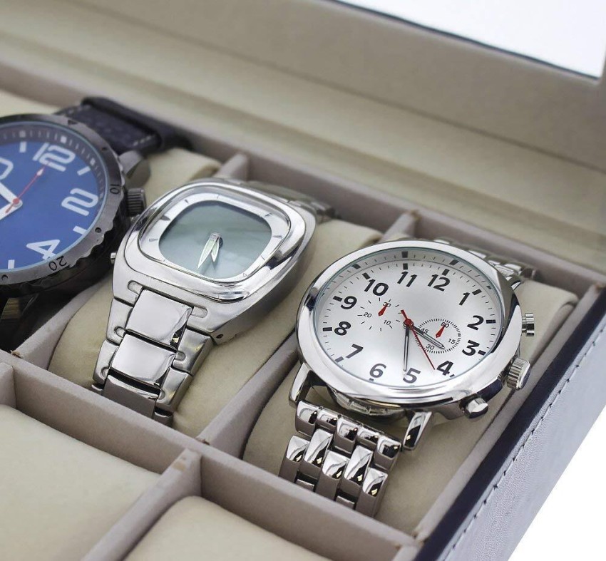 Wrist watch display on sale case