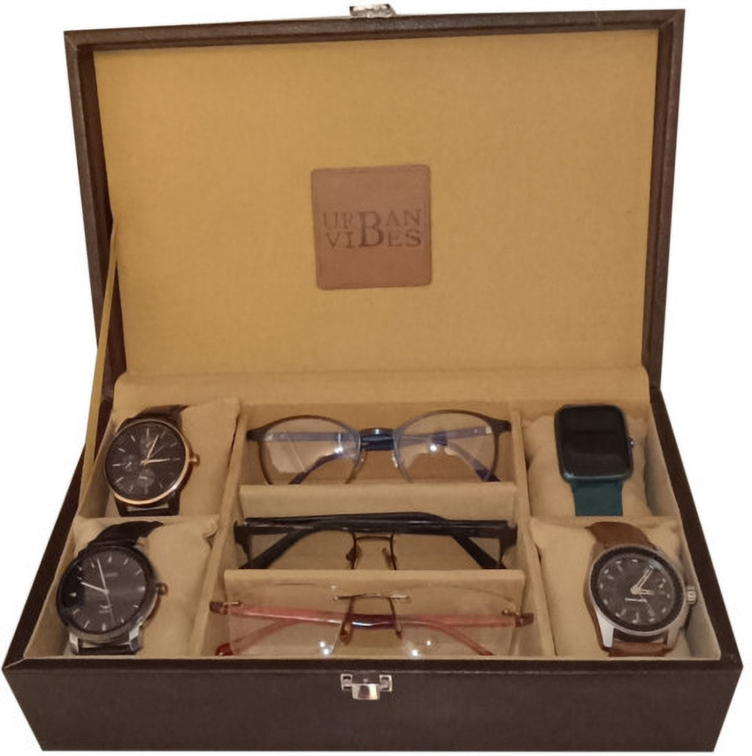 Watch and sunglass display case discount