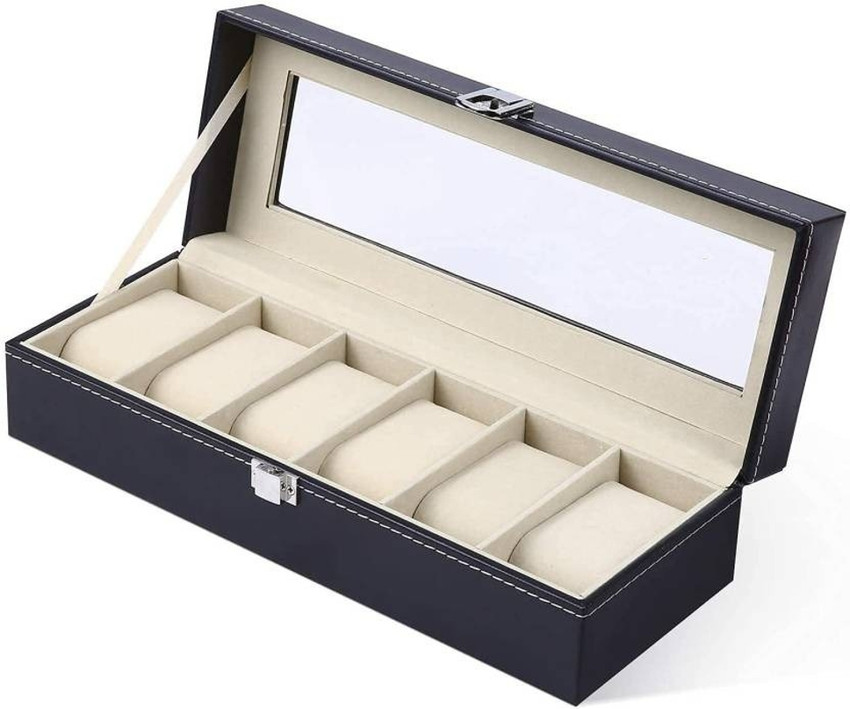 Watch box hotsell 6 slot