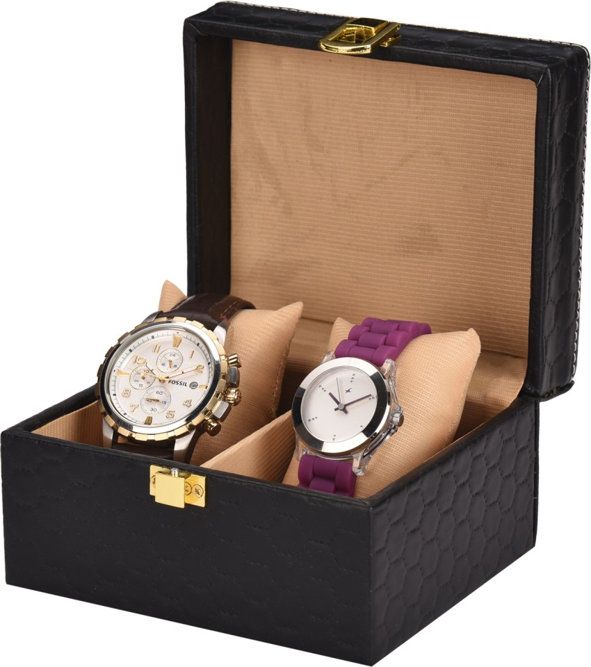 Fossil watch hotsell storage box