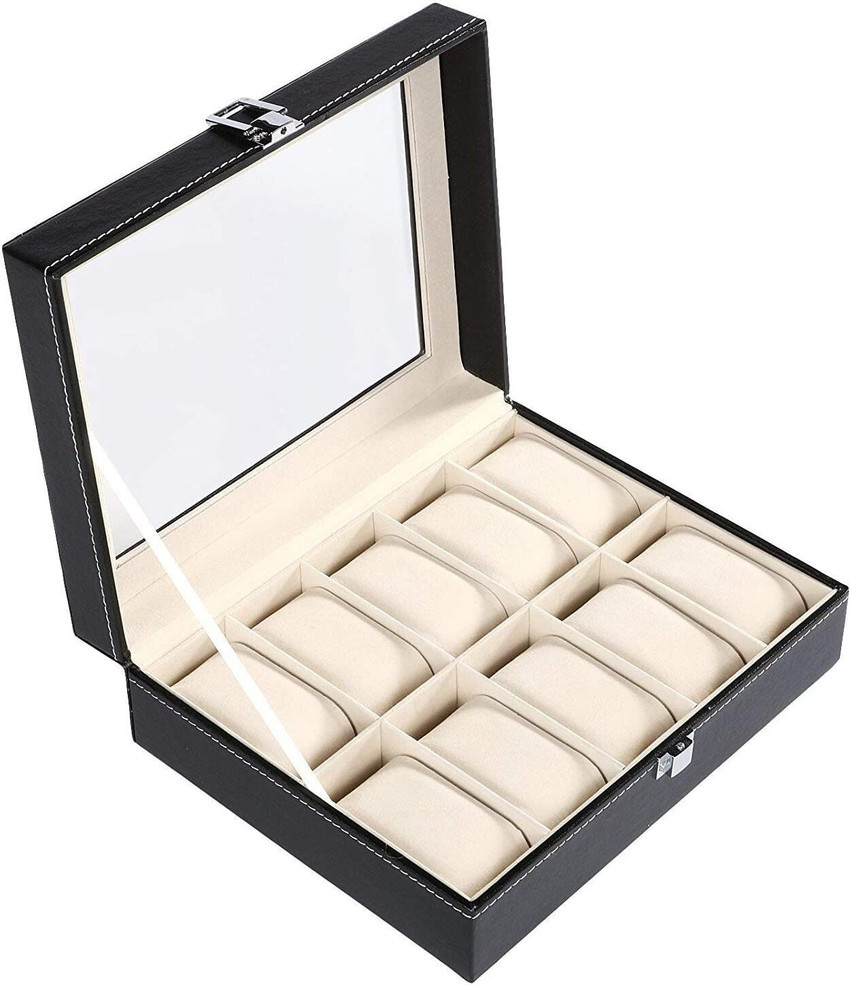 ZWEELAY Wrist Watch Storage Box PU Leather 6 Slot Watch Box Price in India Buy ZWEELAY Wrist Watch Storage Box PU Leather 6 Slot Watch Box online at Flipkart