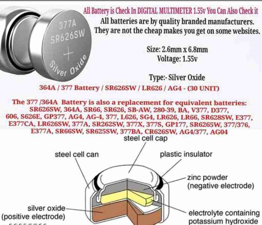 Fastrack watch button cell store