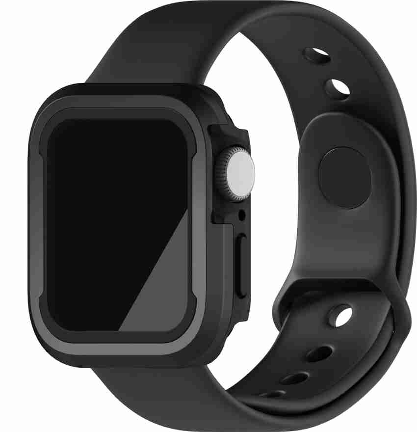 DailyObjects Black Tough Fit Apple Watch Series Case (45mm) 4.84 
