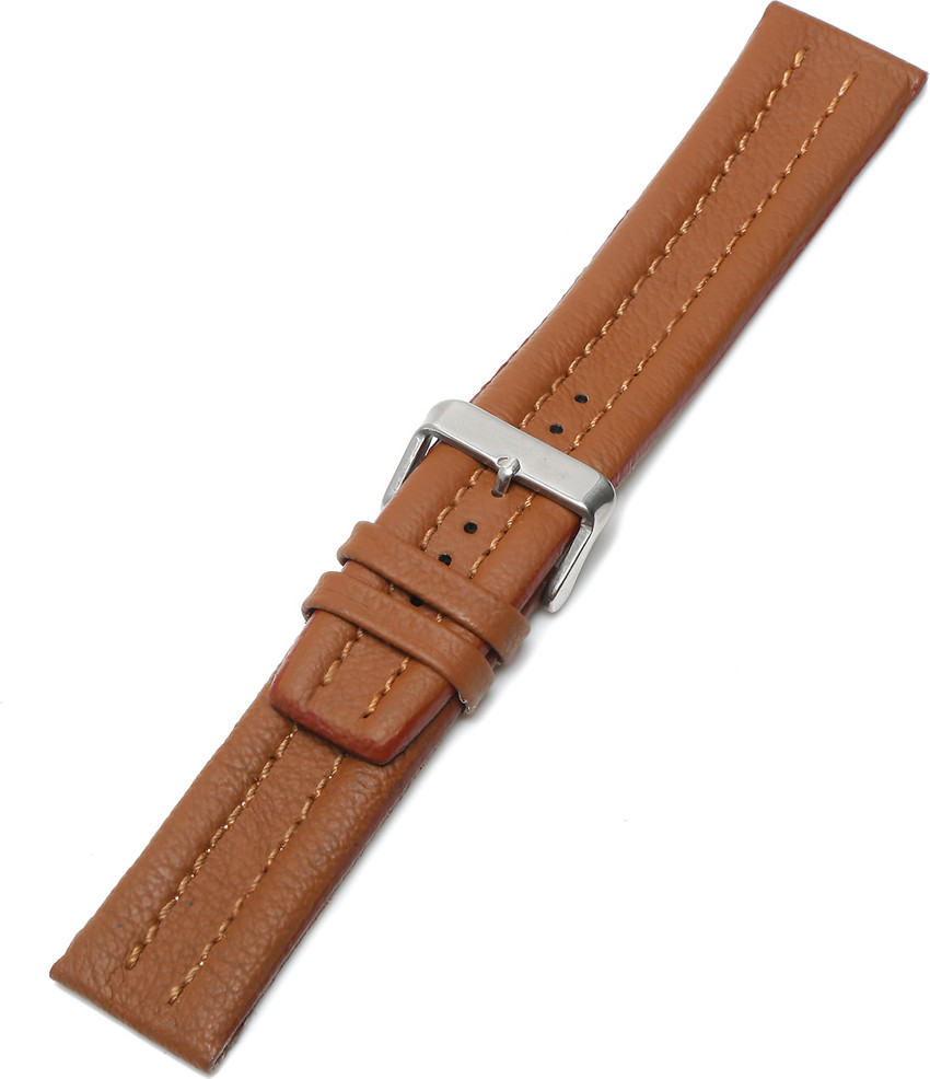Teakwood Leathers Teakwood Brown leather casual 22 MM watch strap