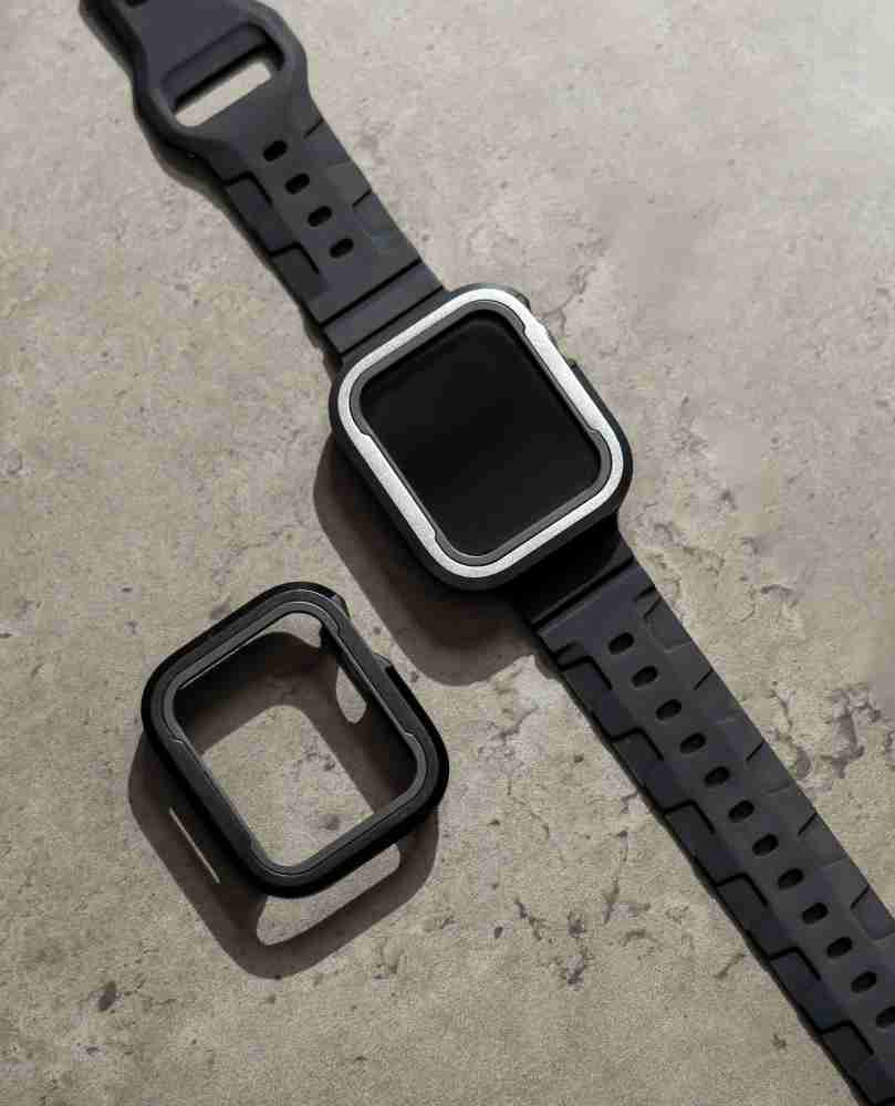 DailyObjects Silver Tough Fit Apple Watch Series Case 44mm 4.84