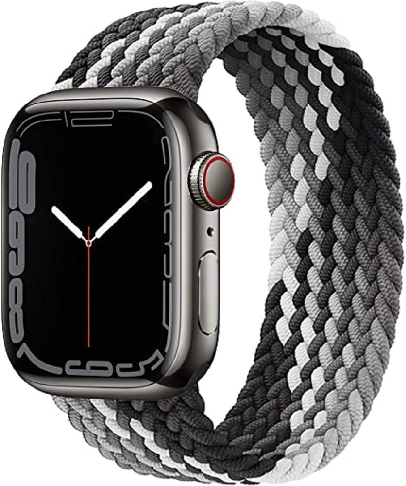 EVANC Braided Solo Loop Watch Strap For Apple Watch 42 mm 47 mm