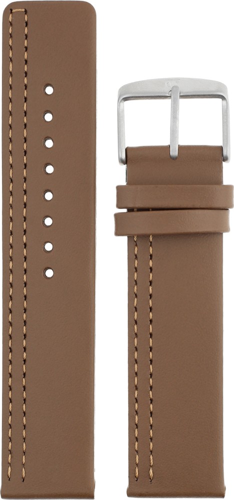 Titan NF1618021022S P 22 mm Genuine Leather Watch Strap Price in