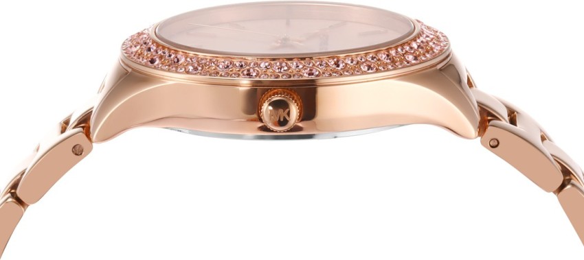 Mini Camille Pavé Rose Gold-Tone Watch