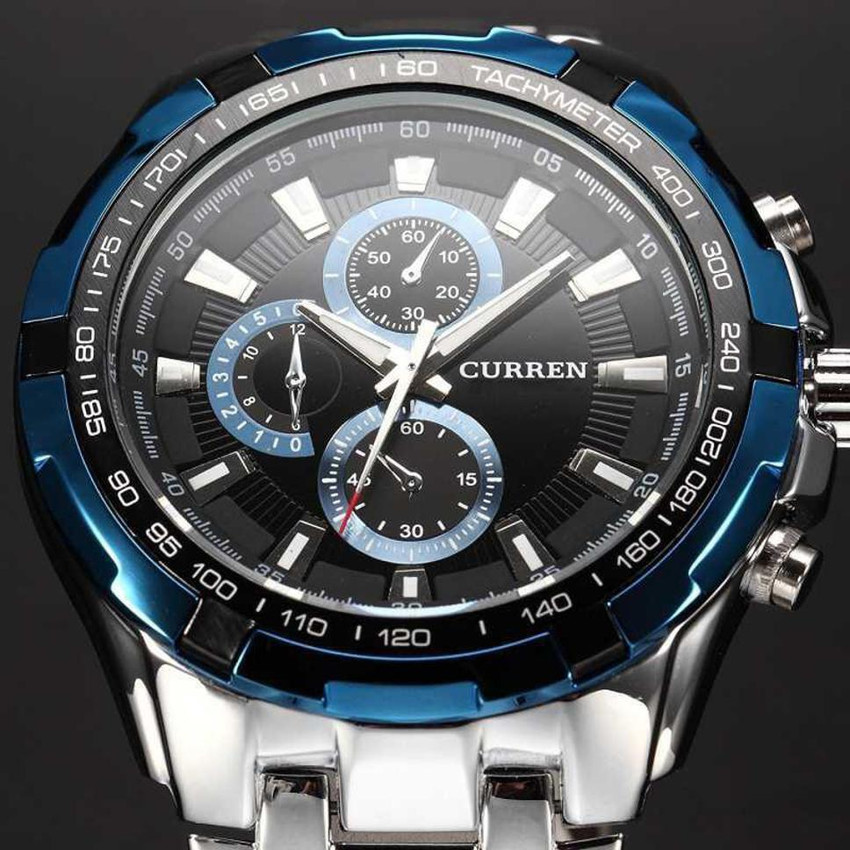 Curren Analog Watch For Men Buy Curren Analog Watch For Men Curren 8023 BLU Analog Watch For Men Online at Best Prices in India Flipkart