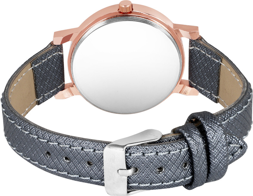 Shocknshop Geometric Print Fashion Leather Strap Wrist Watches Analog Watch For Women Buy Shocknshop Geometric Print Fashion Leather Strap Wrist Watches Analog Watch For Women 77GRY Multicolor Dial An...