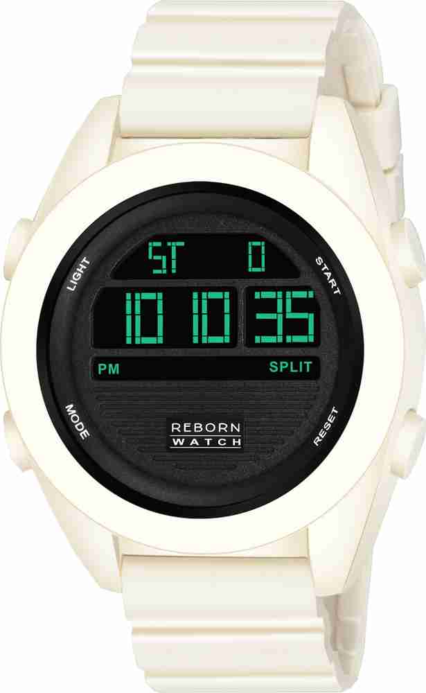 iCome 9060 White Digital Watch For Men