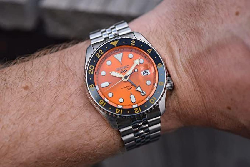 Seiko 5 hot sale sports gmt