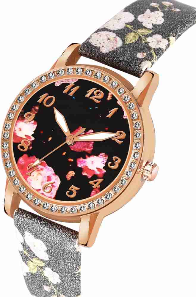 COSMIC Casual Floral Design Analog Watch For Girls Buy COSMIC