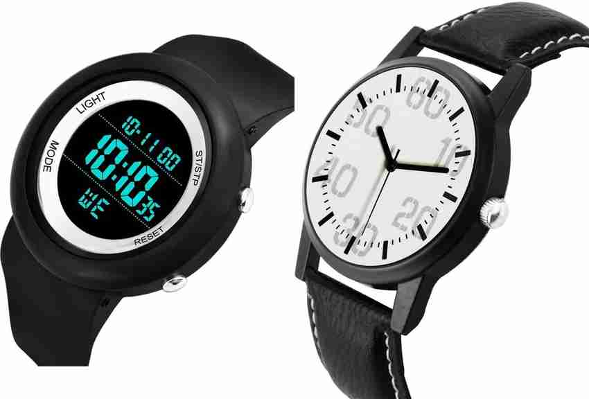 TIMOXIDE DG58 B667 Analog Digital Watch For Men Buy TIMOXIDE DG58 B667 Analog Digital Watch For Men Classical Formal 2 Watch Combo For Boys And Men DG58 B667 Online at Best Prices in