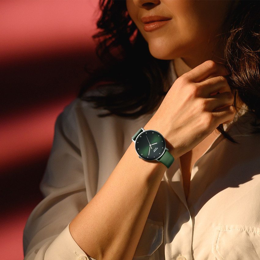 Sonata green shop watch