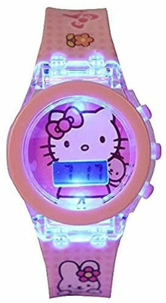EVOTECH Hello Kitty Watch Light for Kids Digital Watch For Boys