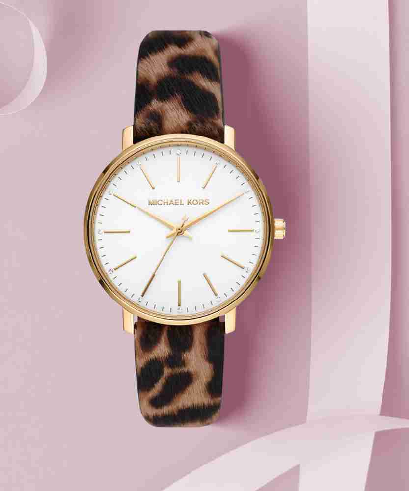 Michael kors 2025 cheetah watch