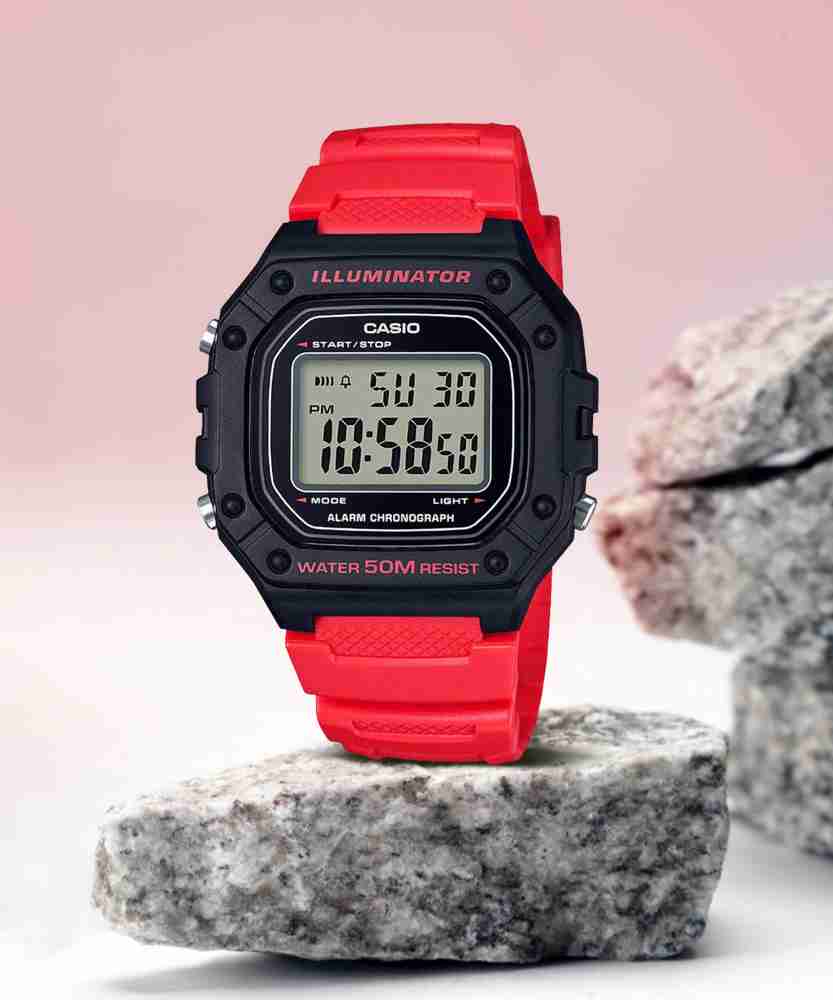 CASIO Youth Digital W 218H 4BVDF Digital Watch For Men I111