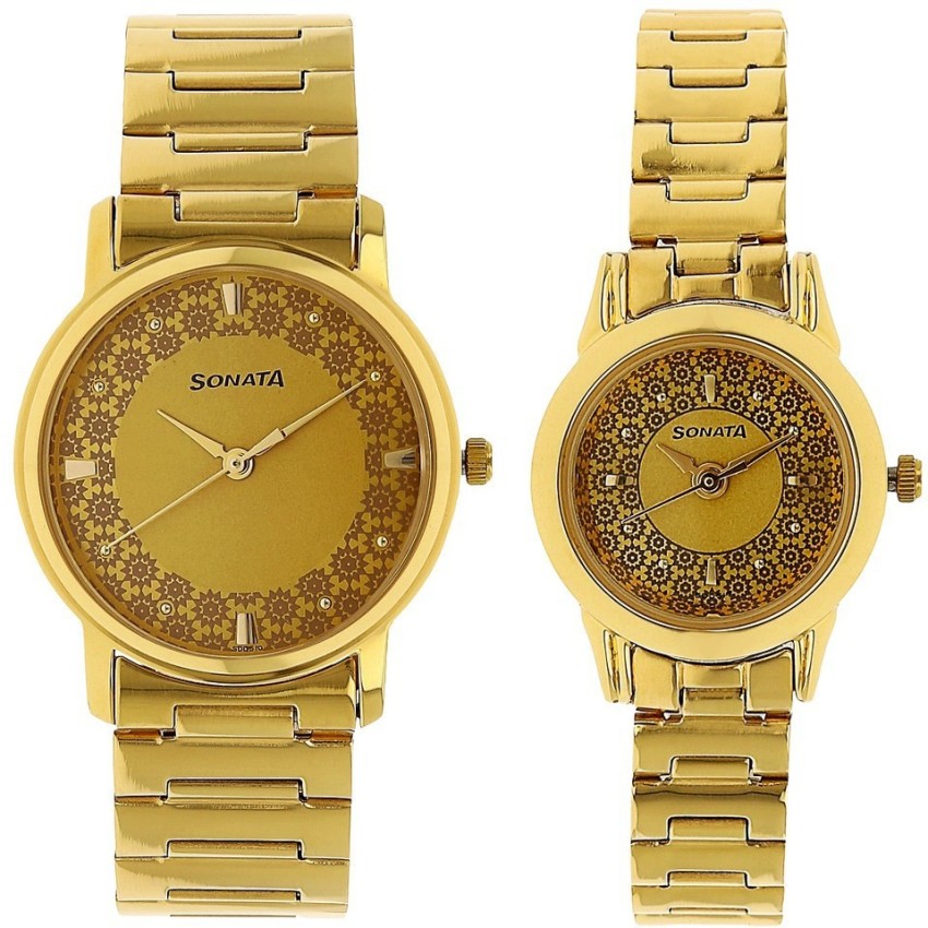 Flipkart sonata couple on sale watches