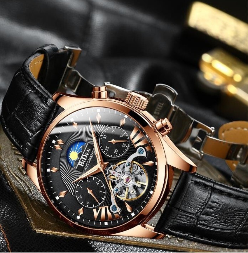 OVERFLY BIDEN Automatic Mechanical Luxury Analog Watch For Men Buy OVERFLY BIDEN Automatic Mechanical Luxury Analog Watch For Men 189 Online at Best Prices in India Flipkart