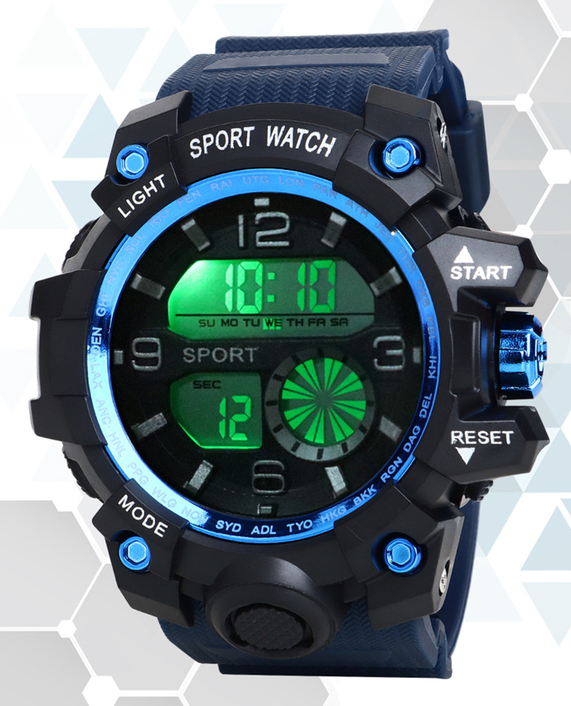 Alarm wrist hot sale watches for mens