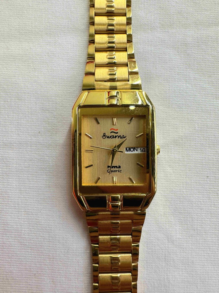 Hmt quartz 2025 gold watch price