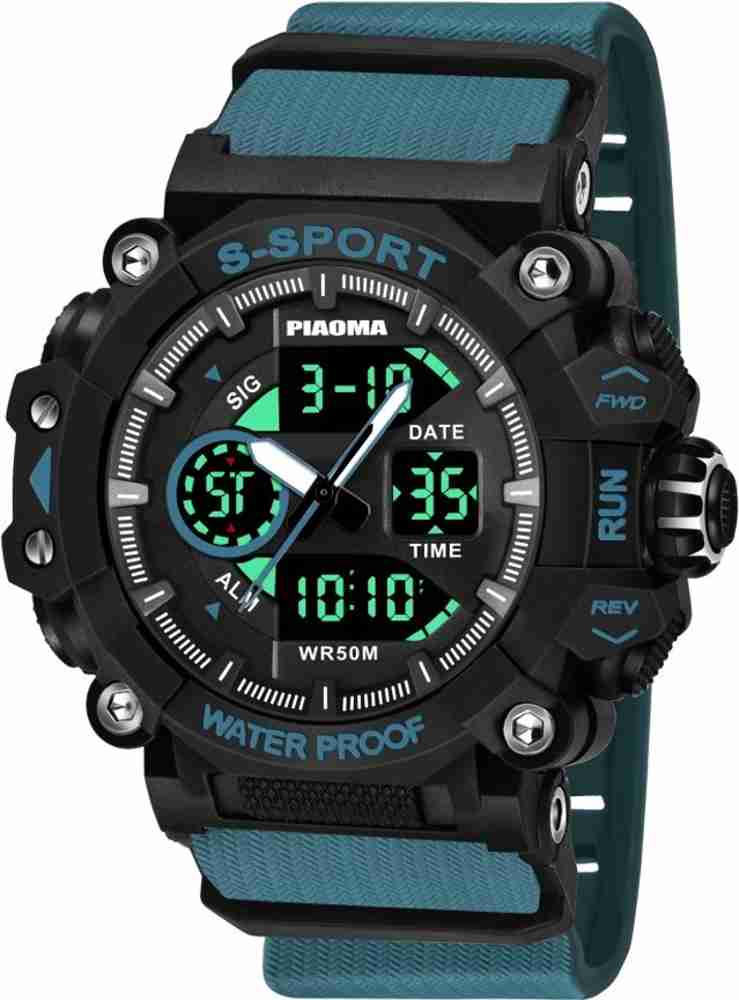Dual analog and digital watches clearance