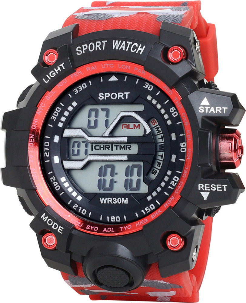 TERIZLA 3000 Army Digital Luminous Dial Shock Model Branded Boys