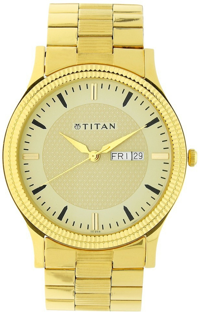 Lowest price of titan watch best sale