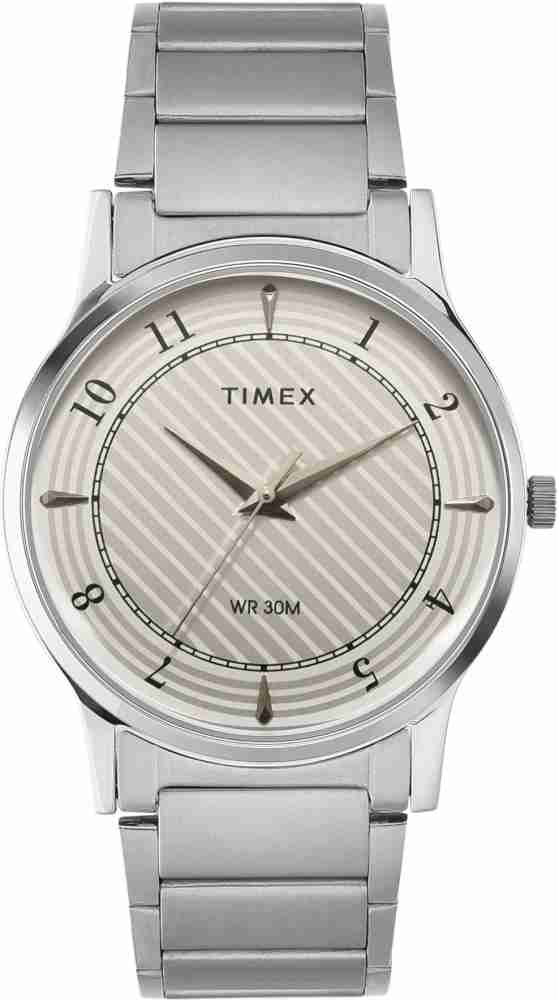 Timex discount watch silver