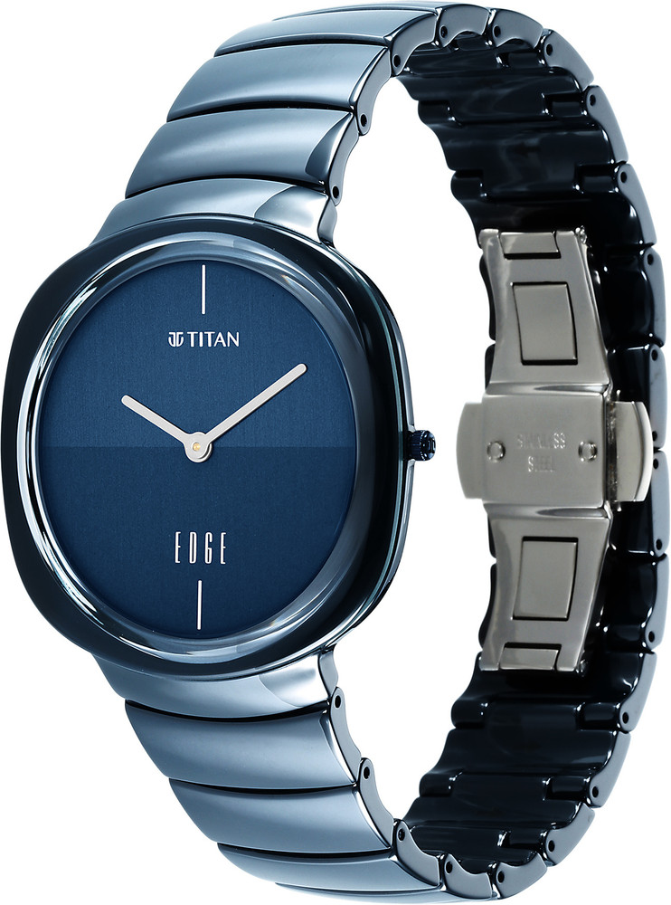 Titan edge hotsell blue watch price