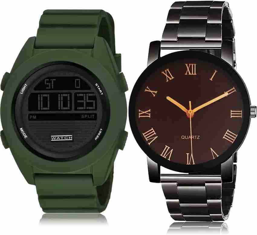 Branded analog digital watches sales