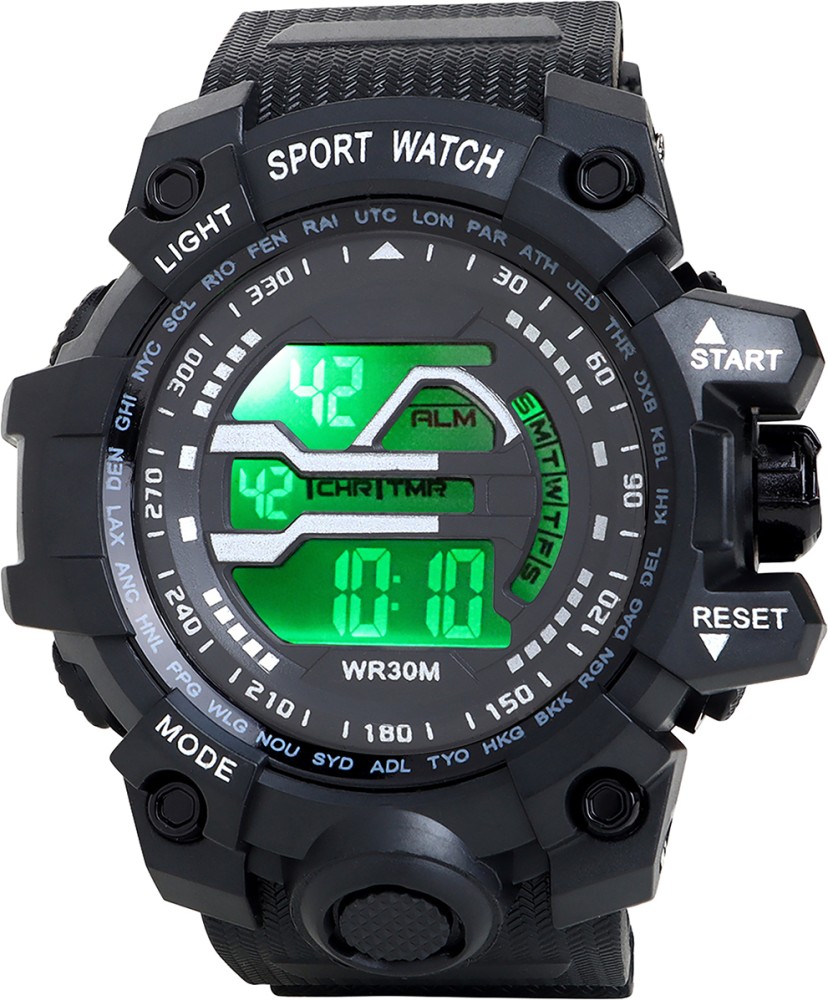 Digital watch multifunction online