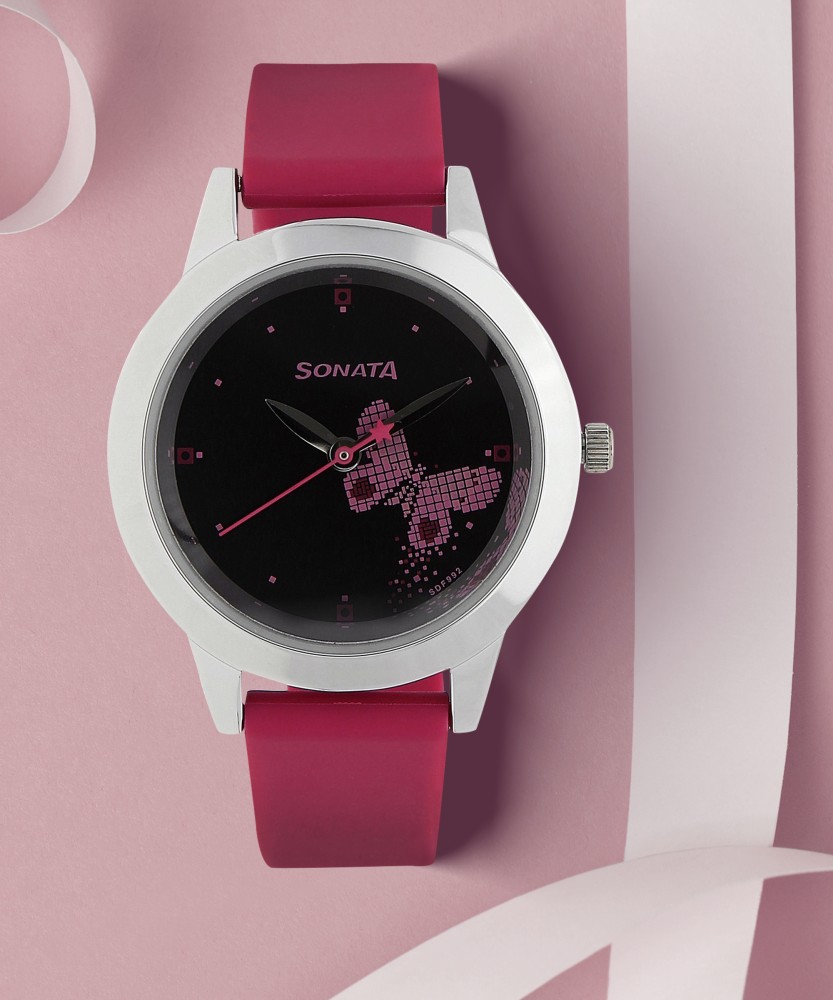 SONATA Pink purple Analog Watch For Women Buy SONATA