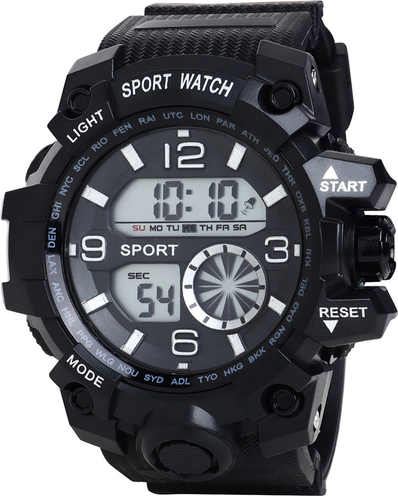 Mens digital sports watches new arrivals