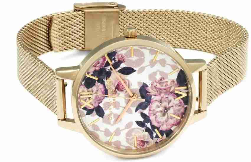 olivia burton Wild Flower Analog Watch For Women Buy olivia burton Wild Flower Analog Watch For Women OB16LP01 Online at Best Prices in India Flipkart