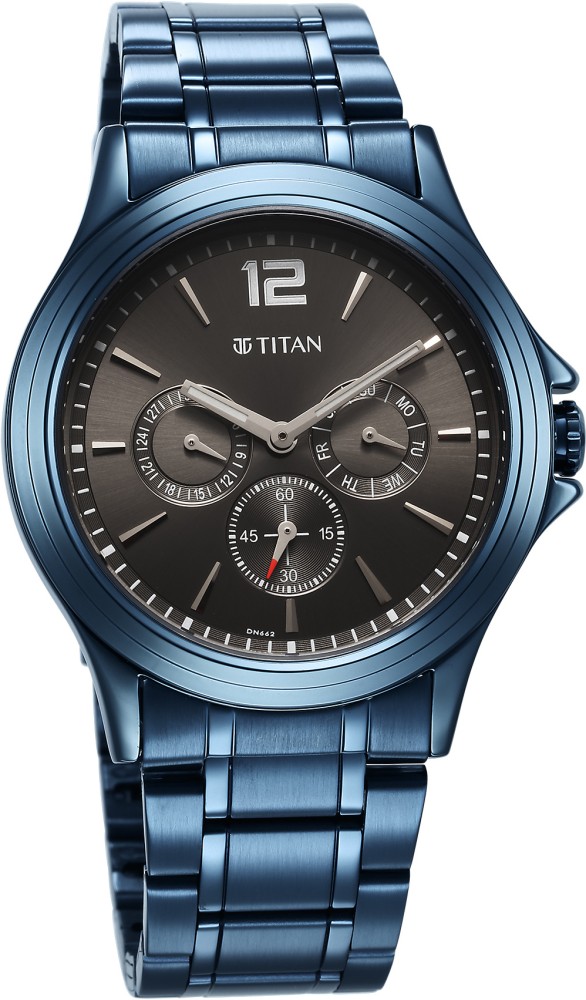 Titan ceramic hotsell watch blue