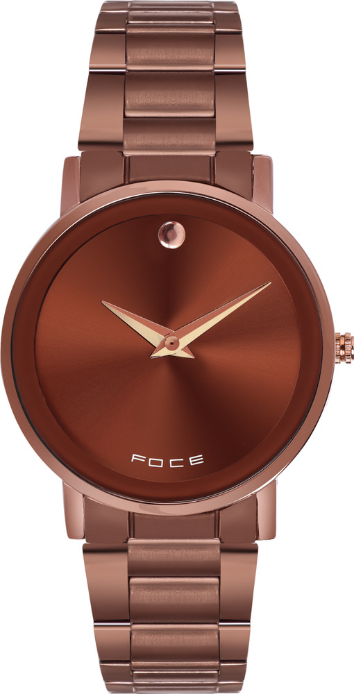 Foce FC P 9760105 FOCE Analog Brown Dial Metal Belt Analog Watch For Couple Buy Foce FC P 9760105 FOCE Analog Brown Dial Metal Belt Analog Watch For Couple FC P 9760105 Online at Best