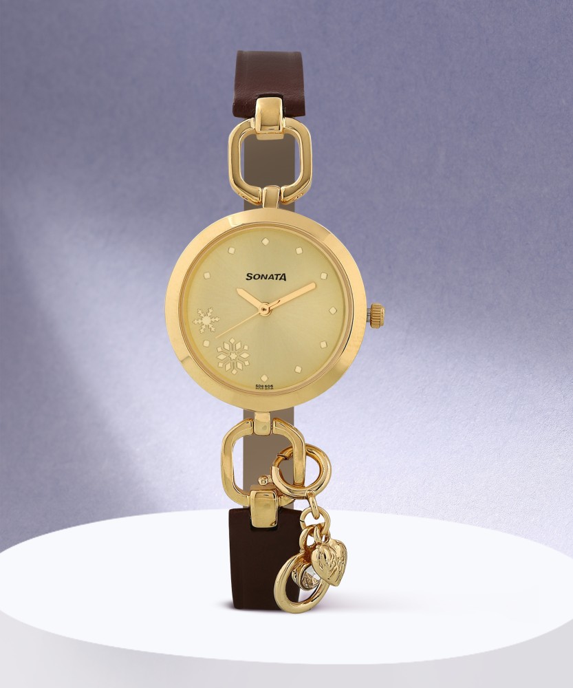 Sonata girl watch on sale flipkart