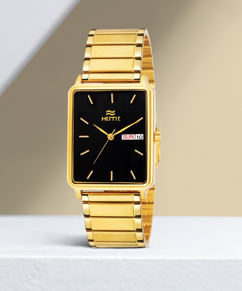 Buy HEMT Dial Gold Analogue watches for Men-HM-GR002-GLD-GLD MEN'S ANALOG  WATCH Online at Best Prices in India - JioMart.