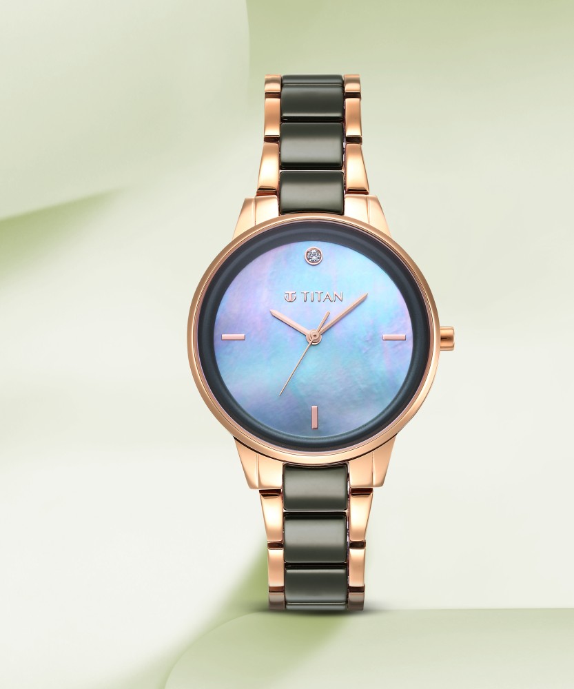 Titan purple discount watches for ladies