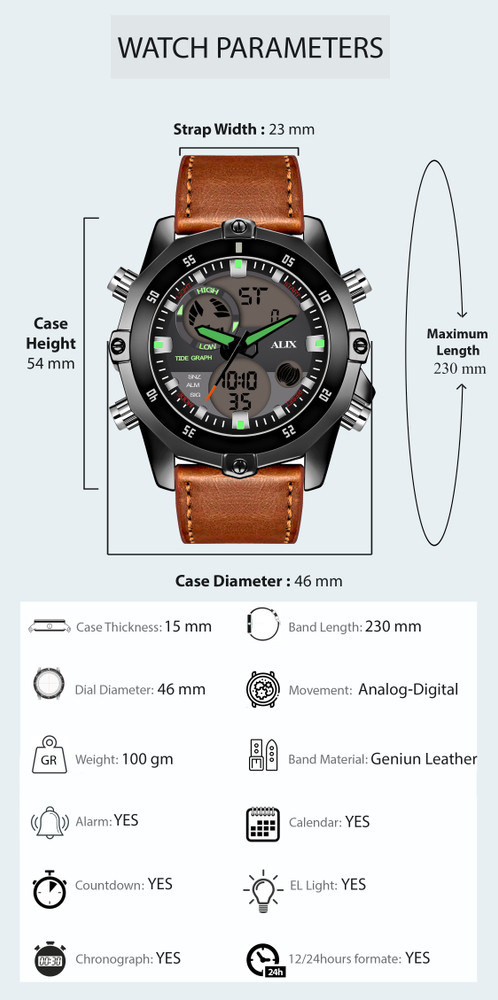 Alix Hauk Brown color Sports stylish features loaded leather